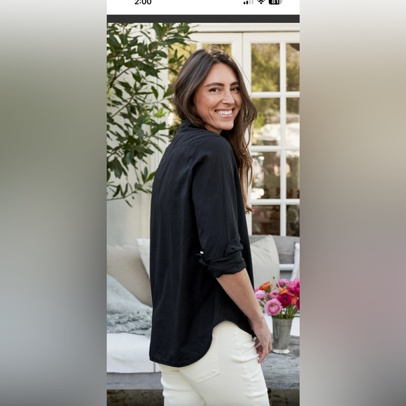 Frank & Eileen Midnight Black Shirt - Picture 2 of 8